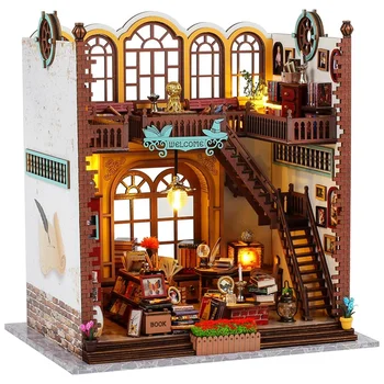 Kolmemõõtmeline Puzzle Diy Maja Magic Raamat House Sünnipäeva Jõulude Ja sõbrapäeva Kingitus