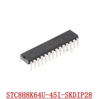 10Pieces Uus Originaal Tõeline STC8H8K64U-45I-SKDIP28 1T 8051 Mikroprotsessor Single-chip Kiip Mikroarvuti