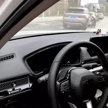 Vasakpoolse rooliga armatuurlaua Kate Honda Civic e:HEV 2021 -2024 Armatuurlaua Sisekujundus Raam, ABS Auto Tarvikud Teenetemärgi
