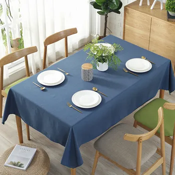 puuvill laudlinad dekoratiivne riie linane puuvillane laudlina leibkonna tabelit kate tahke mööbel kaitsjad almofadas