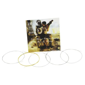 5tk Banjo String Set Roostevabast Terasest Kaetud Pronks Haava Stringid Banjo Osad, Keelpilli Asendamine Tarvikud
