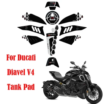 Eest Ducati Diavel V4 Diavel V4 Kleebised Tank Pad 3D Epoksü Kleebis Mootorratta PVC Tank Kleebised Värvi Kaitse Tarvikud