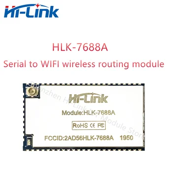 Hilink HLK-7688A WiFi Ruuter Moodul MT7688AN Uart Kiip Suure jõudlusega Integratsiooni Tihedus Toetada OpenWrt Smart home