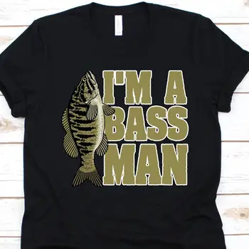 Ma olen Bass Mees, T-Särk Kalade Püüdjate Püügi Armastavad Rod Disain Mere